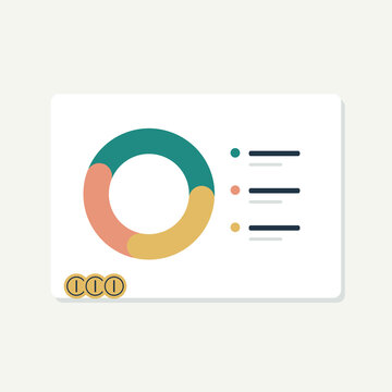 Budget allocation donut chart and expense categories