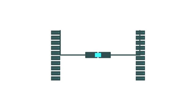 Hybrid DC Circuit Breaker Commutation Valve Mechanical Disconnect and IGBT Energy Absorption