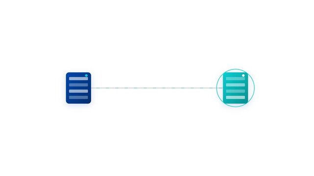 Automated Database Transaction Log Shipper Vector Graphic