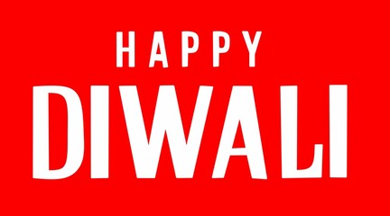 Diwali celebration greeting typography graphic © Nicolas 