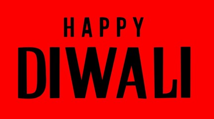 Diwali celebration greeting typography graphic © Nicolas 