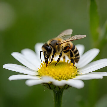 Snake, bee, collects, nectar, honey, coiled up, stone, sun, rattlesnake, venomous, viper, cobra