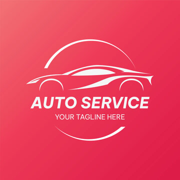 Car service logo vector