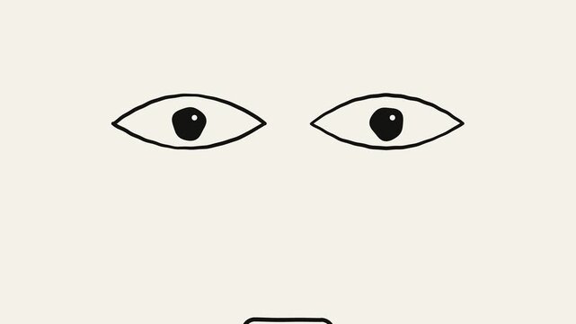 Eyes Turning Into Spirals While Staring at a Phone