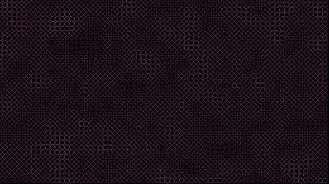 Neon magenta crystal lattice motion background