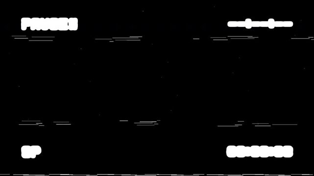 VHS Pause Screen Animation