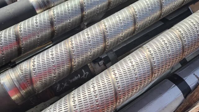 Premium Standalone Mesh Sand Control Screens for Oil and Gas Well Completion on Drilling Rig