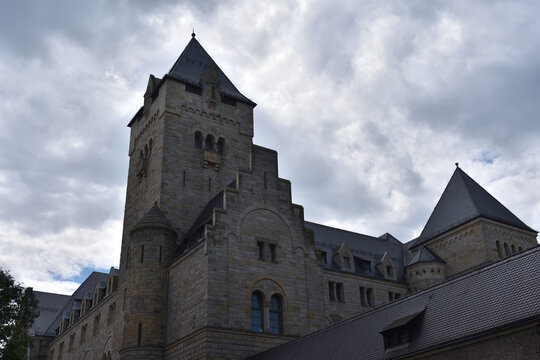Imperial castle (Zamek Cesarski) in Poznan town, Poland. Historical landmark