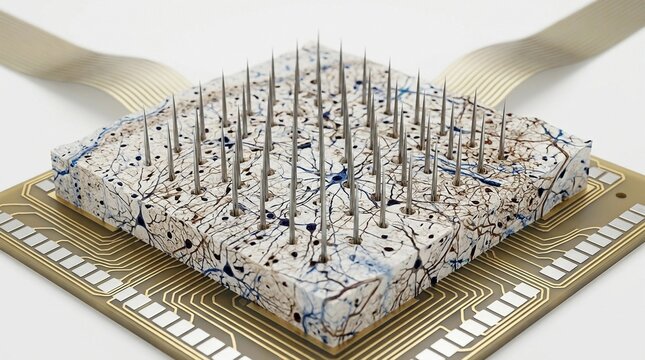 Neural Probe Interface with Microneedles for Brain-Computer Connectivity and Biotechnology Research