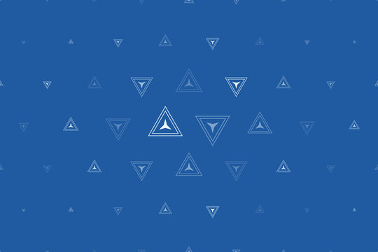 Layered outlined triangles in varied blue tones create a rhythmic abstract surface with subtle depth, ideal for contemporary branding, technology layouts, and decorative backgrounds.