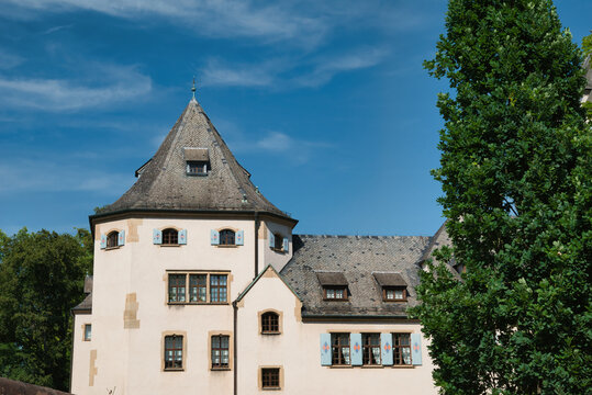 Colmar Berg Castle, Schloss Berg, the Luxembourg residence of the Grand Duke of Luxembourg