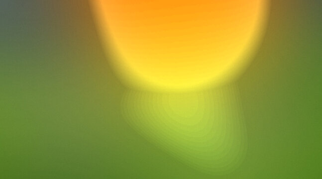 Abstract Green and Yellow Gradient Blur Background with Soft Glowing Light