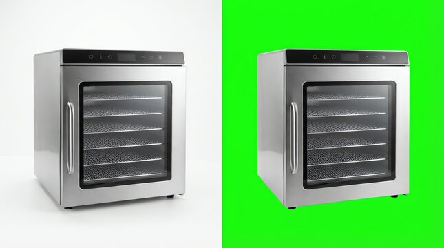 Stainless Steel Oven Miniature Two Sided Display