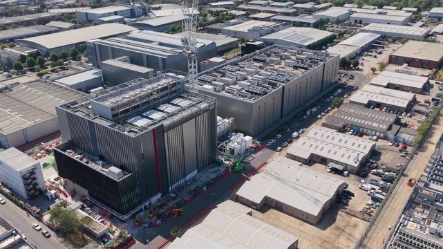 Data Center Complex Under Construction