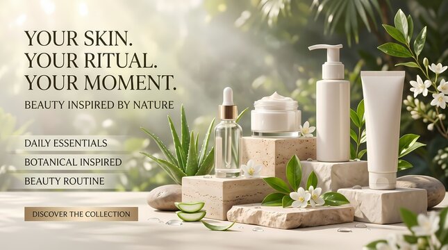 Your Skin, Your Ritual, Your Moment Beauty Inspired by Nature's Daily Essentials