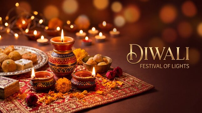 Diwali the festival of lights symbolizes the victory of light over darkness and good over evil celebrated with joy and tradition