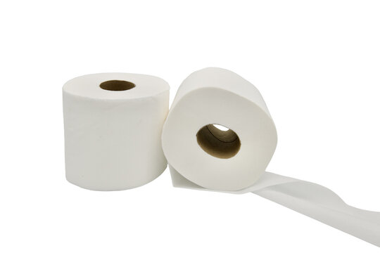 roll of toilet paper Isolated on transparent background 