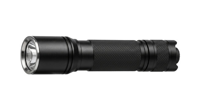 Compact handheld LED tactical flashlight for outdoor camping and emergency use