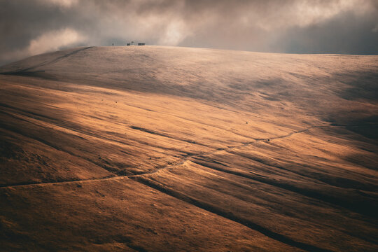 Romanian mountain landscape, Strategic Road