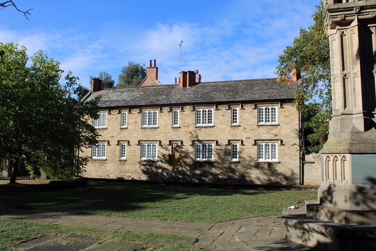 Hurst's Almshouses, Grantham, Kesteven, Lincolnshire.