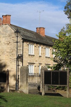 Hurst's Almshouses, Grantham, Kesteven, Lincolnshire.