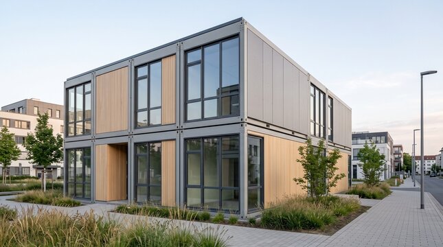 Sustainable modular building ext