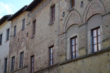 Obraz premium the medieval fortified hilltop town of san gimignano tuscany italy