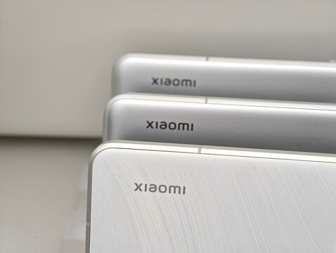 Shanghai, China-Jan.13th 2026: Xiaomi brand logo on phone device