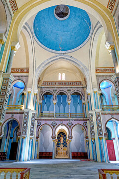 Byzantine Dome and Altar Interior of Acropolium of Carthage Tunisia