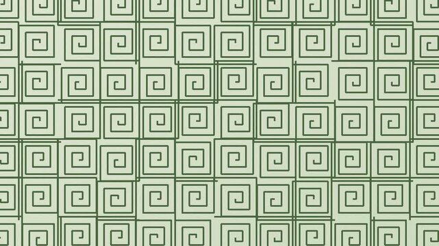 Fondo de patr&oacute;n de laberinto verde salvia con movimiento diagonal