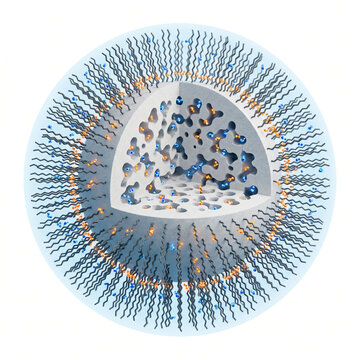 Reversed Phase C18 Silica Microsphere Molecular Partition Mechanism 3D