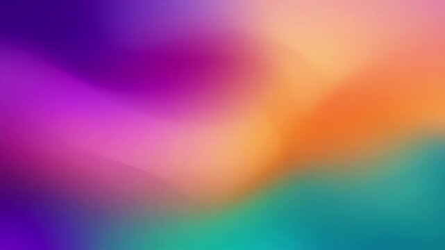Slow push-in towards a rich gradient color background in CSS, showcasing vibrant hues merging beautifully while creating a peaceful ambiance for viewers to enjoy