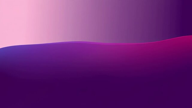 Tracking shot moving horizontally across a linear gradient background that flows from soft pink to deep purple, emphasizing the beauty of color transitions in digital design