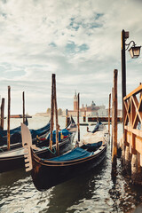 Venice Cityscape with Gondolas, Italy © lokomotiv48