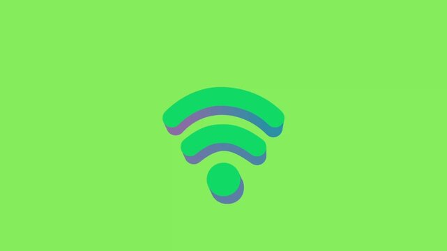 wi fi icon animation 