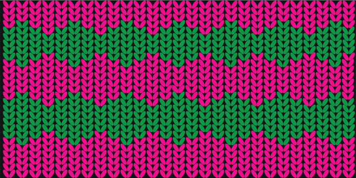 A vibrant digital background featuring a repetitive geometric pattern of alternating pink and green diamond shapes on black backdrop surface