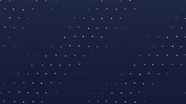 Truntum Star Dot Field Breathing Seamless Loop