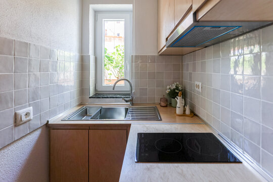 Small Kitchen With Modern Appliances