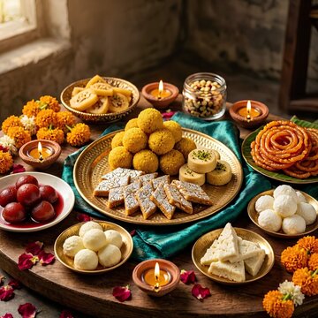 Indian festival dewali sweets