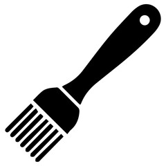 Fototapeta premium Pastry Brush Glyph Icon