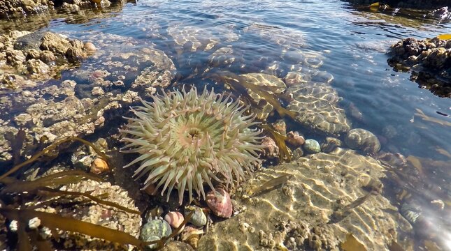 Sea Anemone in Coastal Tide Pool