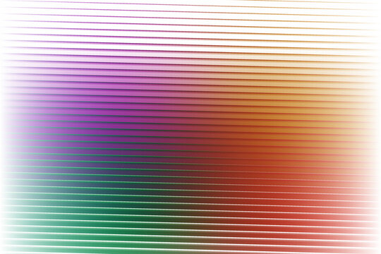 Vibrant horizontal lines with colorful gradient, digital scanline texture, modern striped abstract background