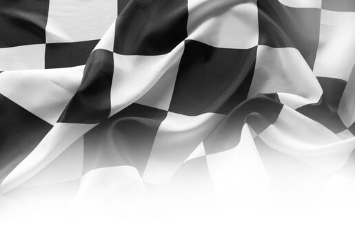 Checkered racing flag