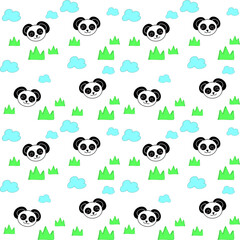 set of icons panda © dian