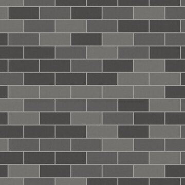 Fond de mur de briques brique urbaine grise en boucle sans couture