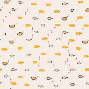 Kitchen Utensils Pattern
