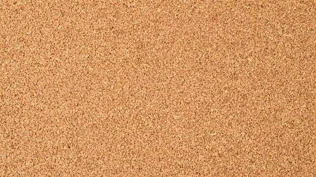 Warm cork texture reveals subtle grain details creating a rustic backdrop, suitable for unique design concepts