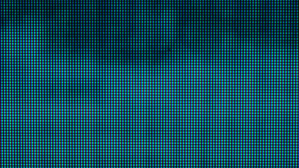 Naklejka na ściany i meble Extreme macro of blue and green RGB subpixels on LCD screen