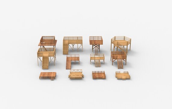 modular scaffolding set