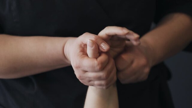 Relaxing hand and finger massage techniques for stress relief